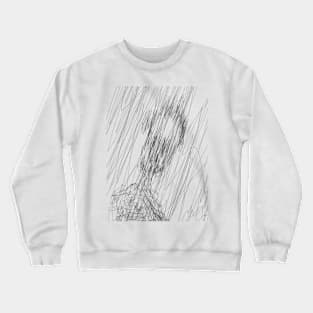 Creepy silhouette Crewneck Sweatshirt